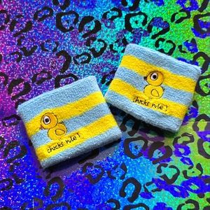 Wristbands Chicks Rule chick embroidery